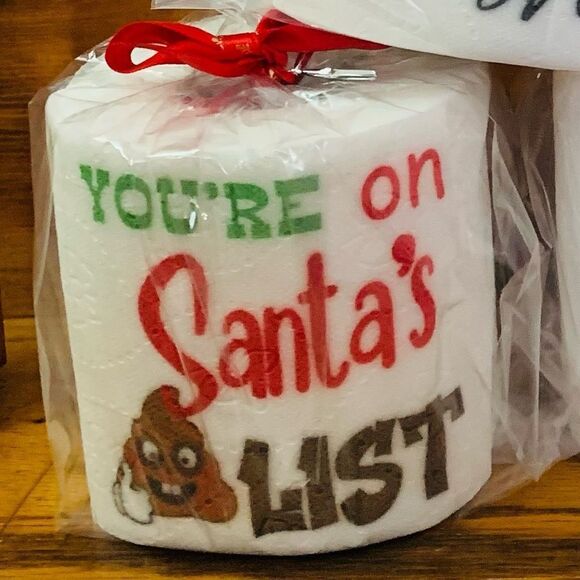 Funny Toilet Paper White Elephant Gag Gift for Gifting! - Picture 5 of 7